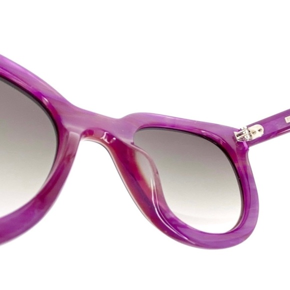 Derek Lam Lore Sunglasses Tortoise Brown and Pink Sunnies main image 7